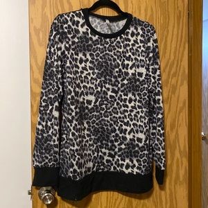 Boutique animal print top size xl.   Super soft!!